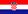 Drapeau de la Croatie